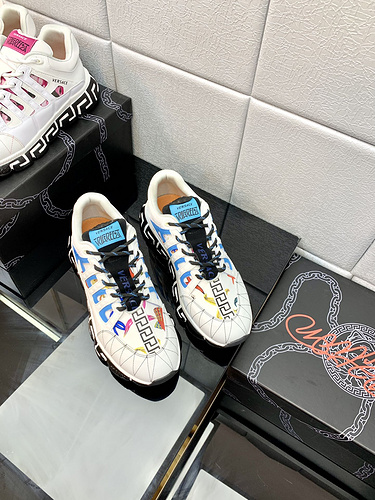 Versace_s latest catwalk casual daddy shoes men and women code couples casual shoes 35-46-29c97df1